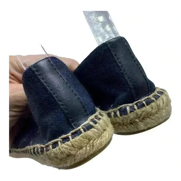 Tory Burch Espadrille navy blue size 8 - Picture 4 of 8